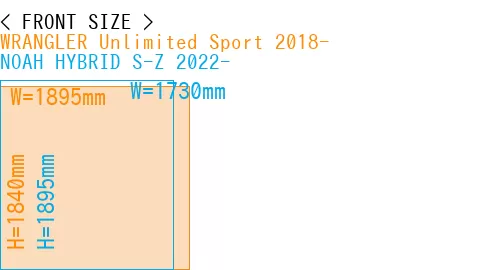 #WRANGLER Unlimited Sport 2018- + NOAH HYBRID S-Z 2022-